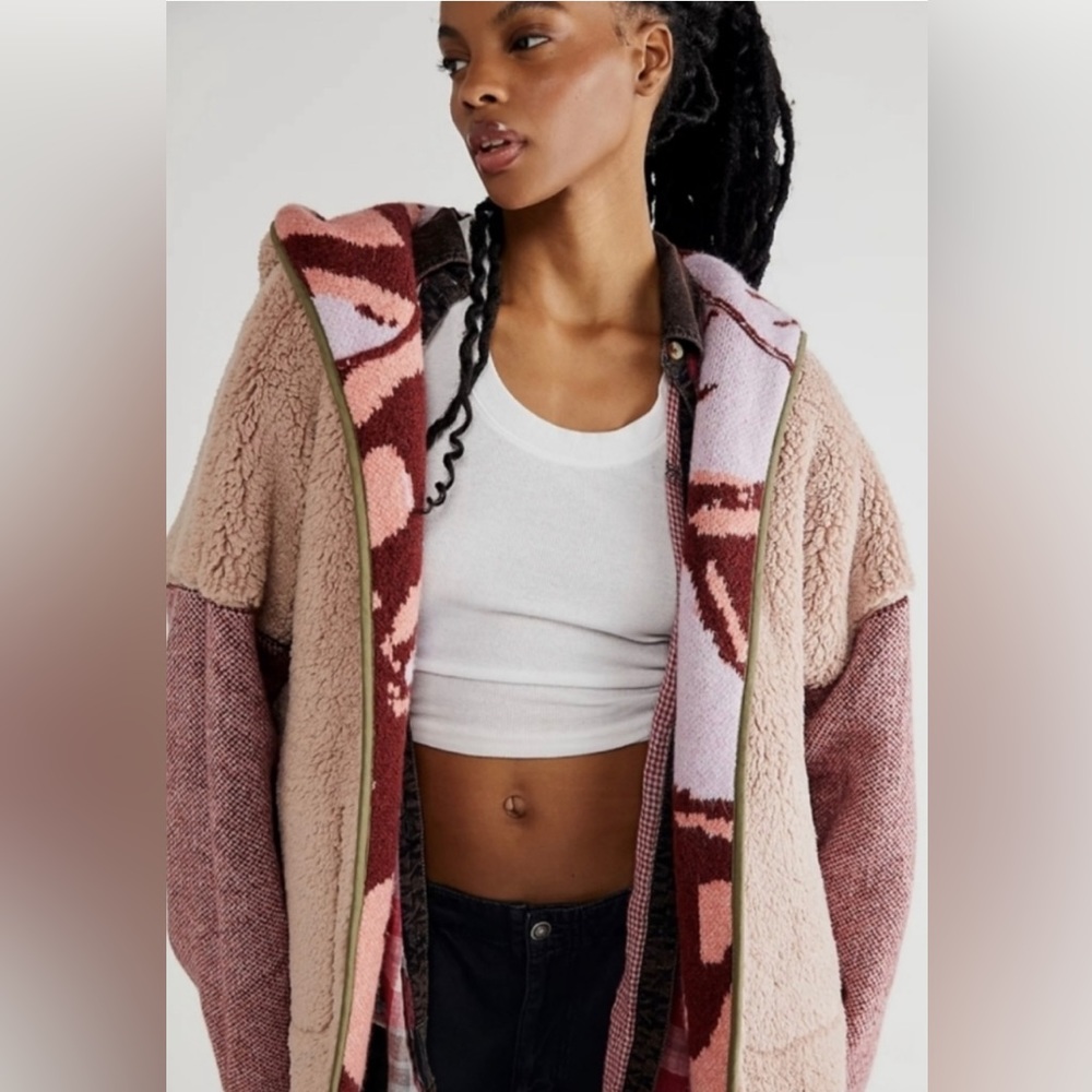 NWT Free People Winter Chill reversible jacket - S & M - Picture 6 of 11